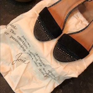 Joie faux shagreen sandal